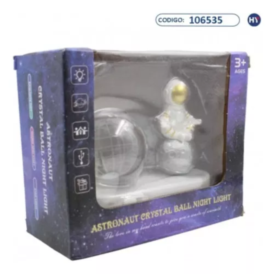 Esfera Iluminada Astronauta Agregar